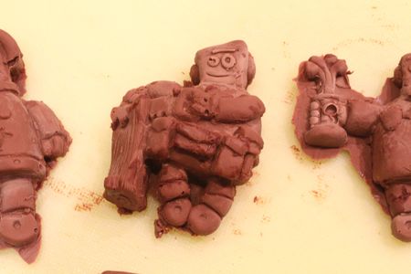 Remove the Chocolates From Their Moulds