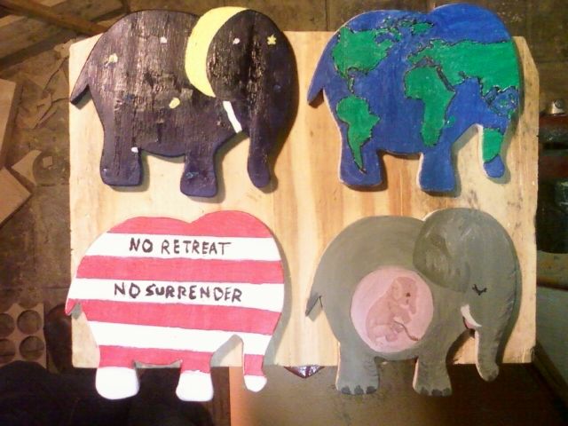 Elephant Shaped Coasters