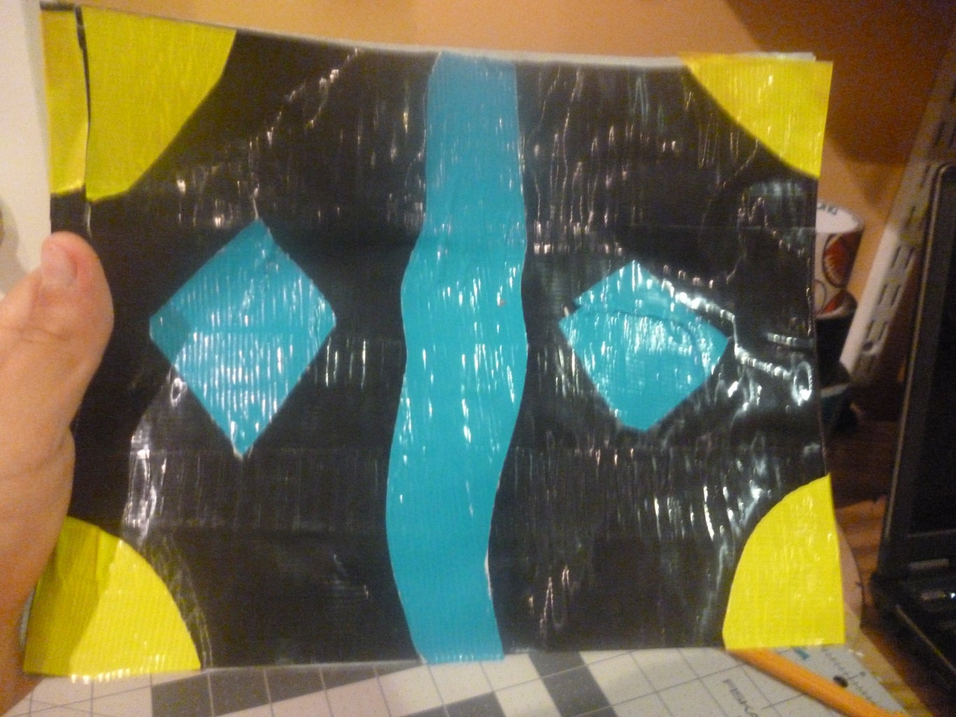 How To Make A Duct tape Fabric Instructables how-to-make-a-duct-tape-fabric-instructables