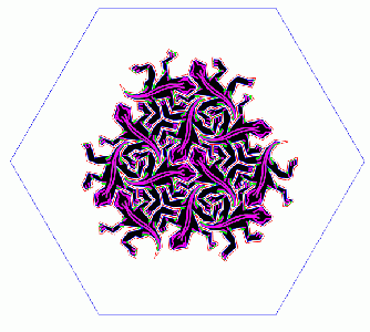 Color Your Hexagon Blue