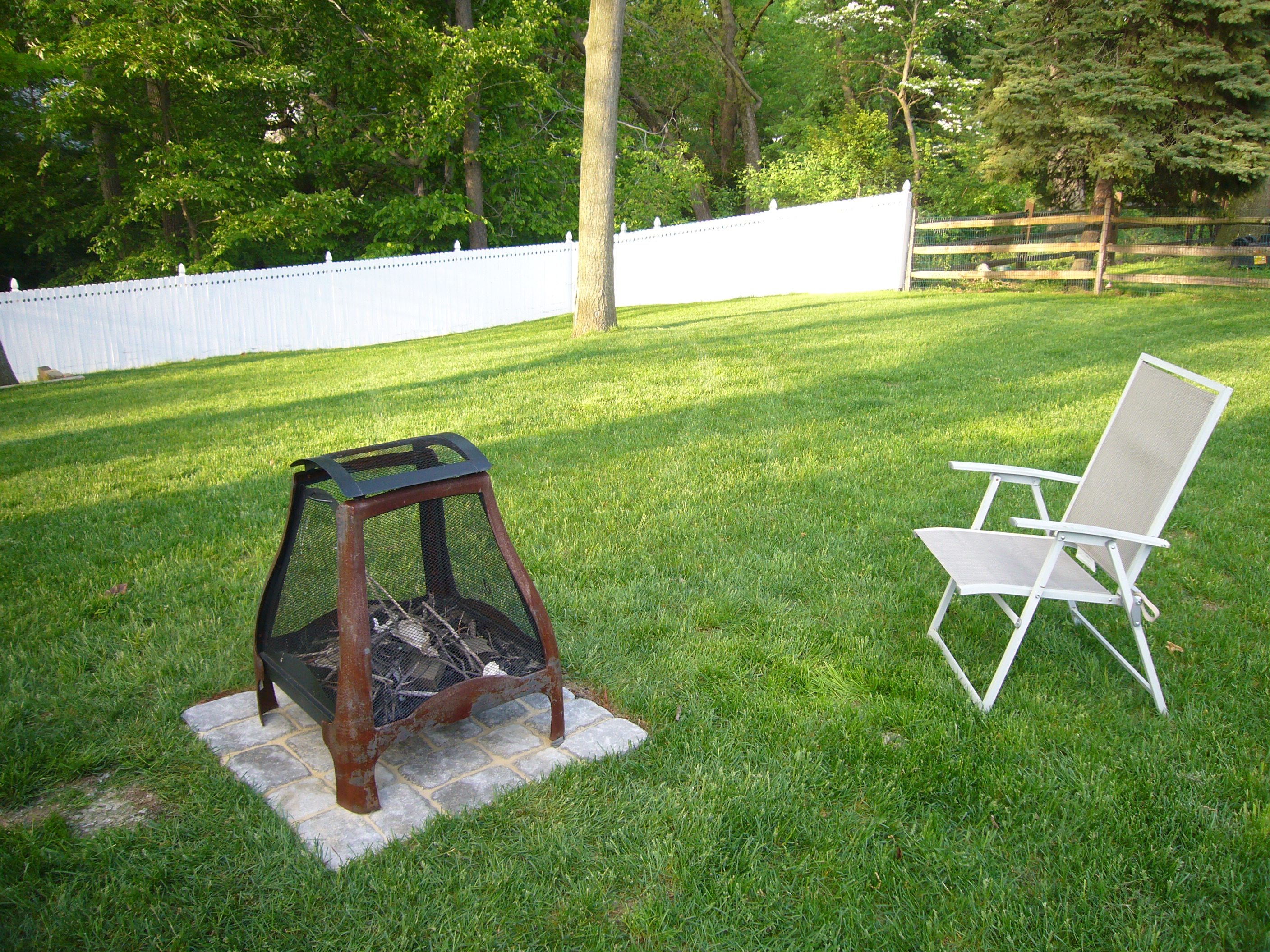 Block Base for a Fire Stand