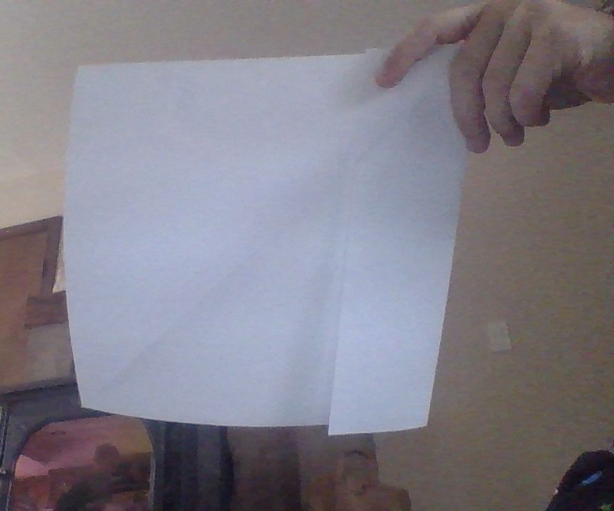 Making a Square Sheet of Paper