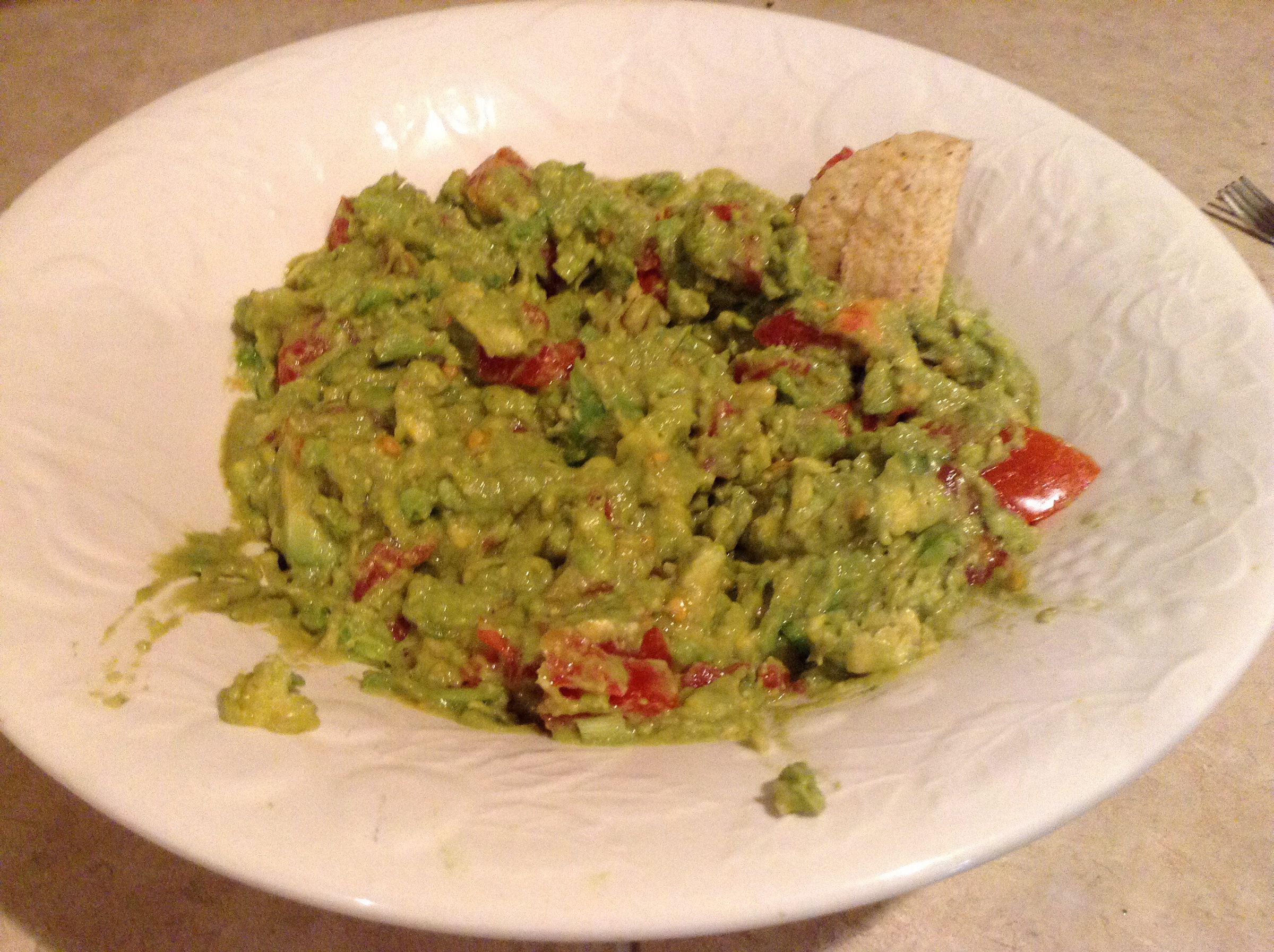 Simple, Easy Really Good Guacamole