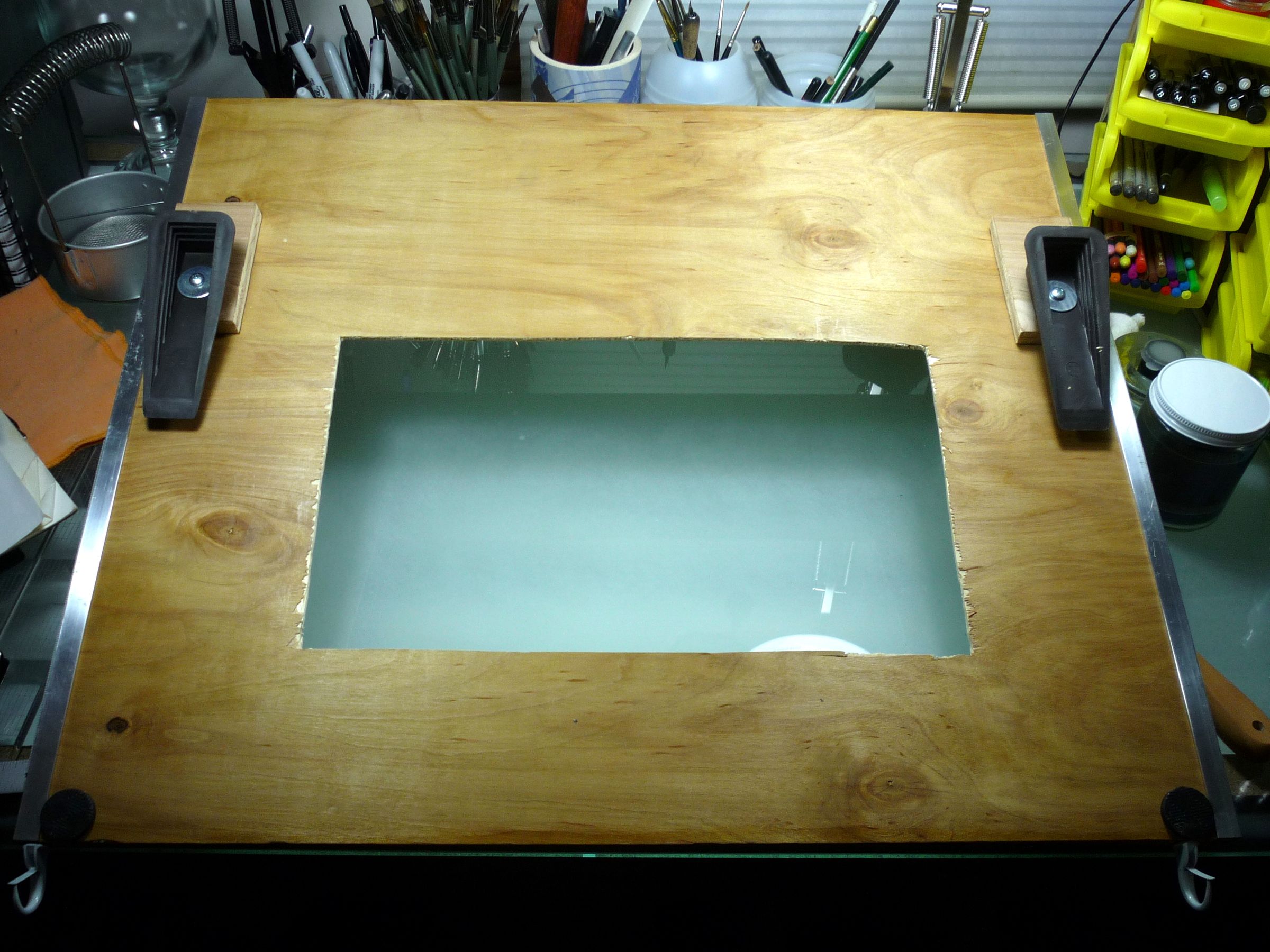 Light Table/drawing Board 4 Steps Instructables