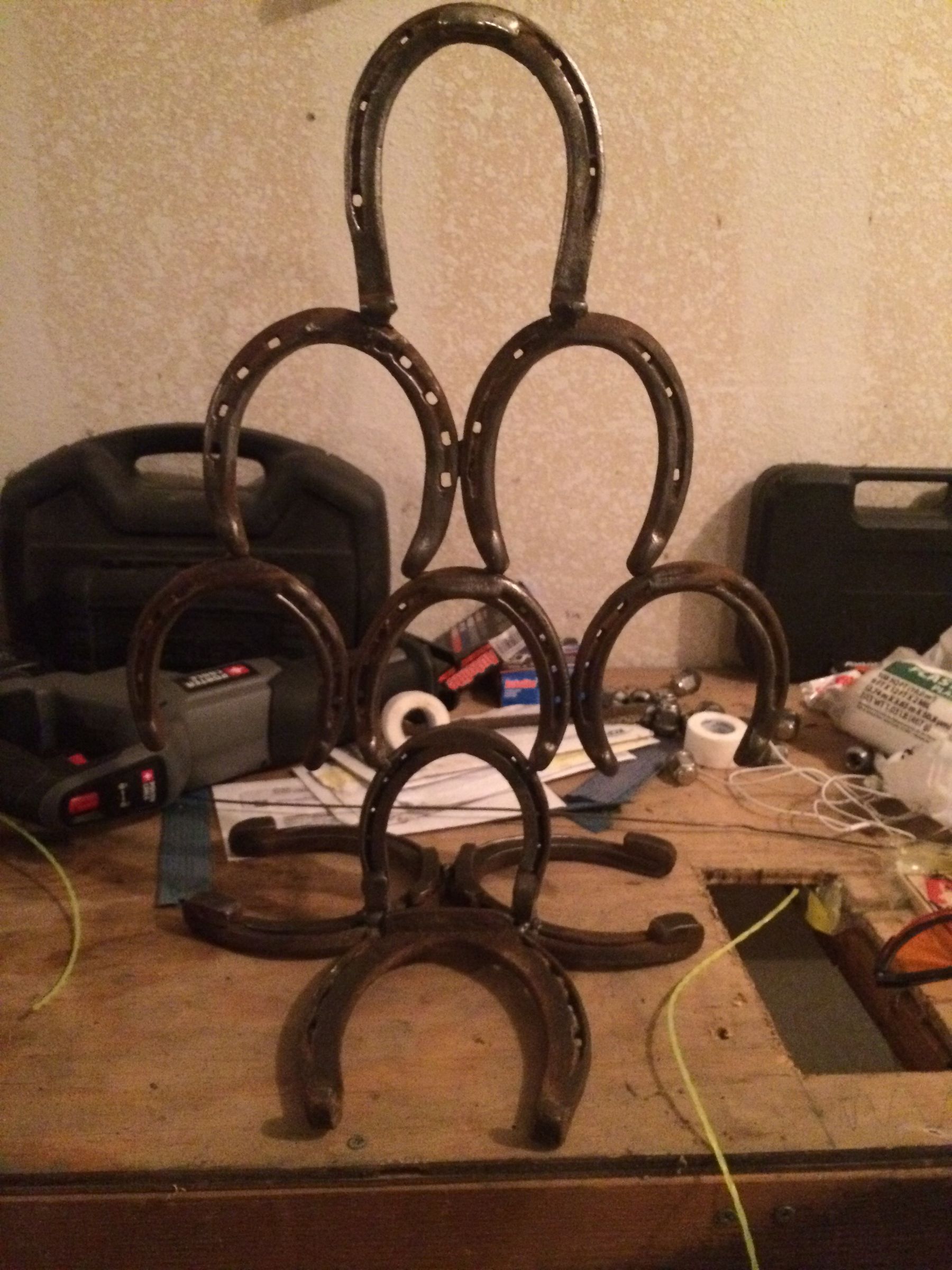 Horseshoe Christmas Tree