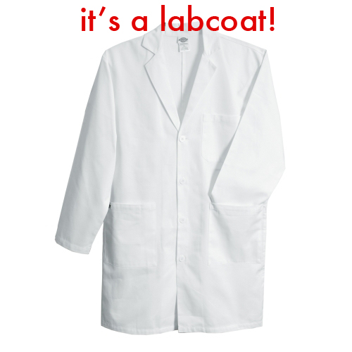 30 second labcoat!