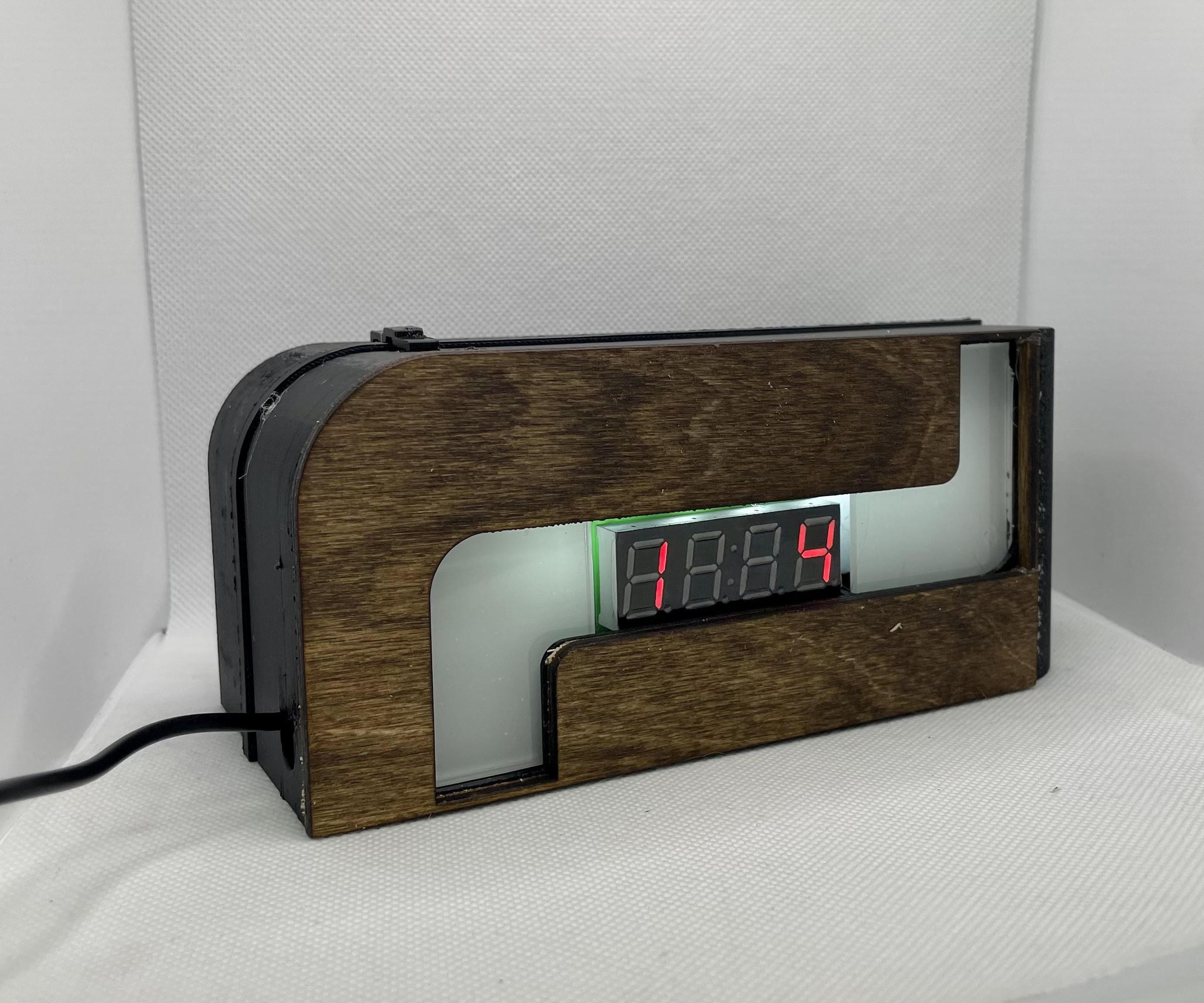 3D Printed LED Clock