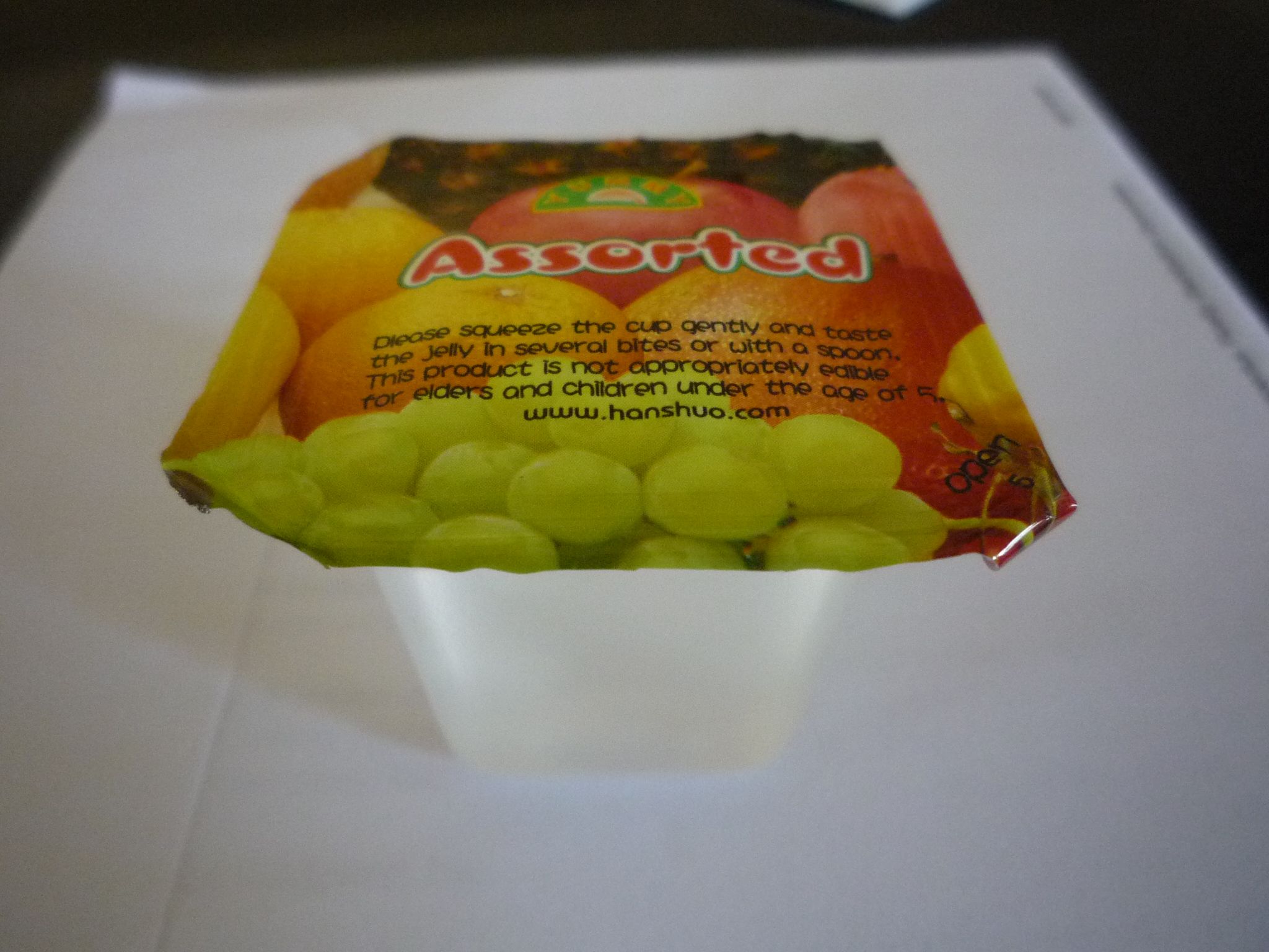 Repurposing a Used Fruit Jelly Cup