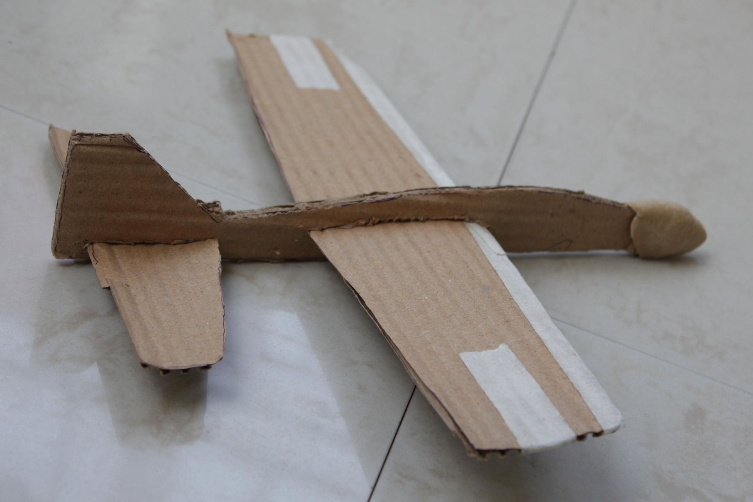 Cardboard Glider 5 Steps (with Pictures) Instructables