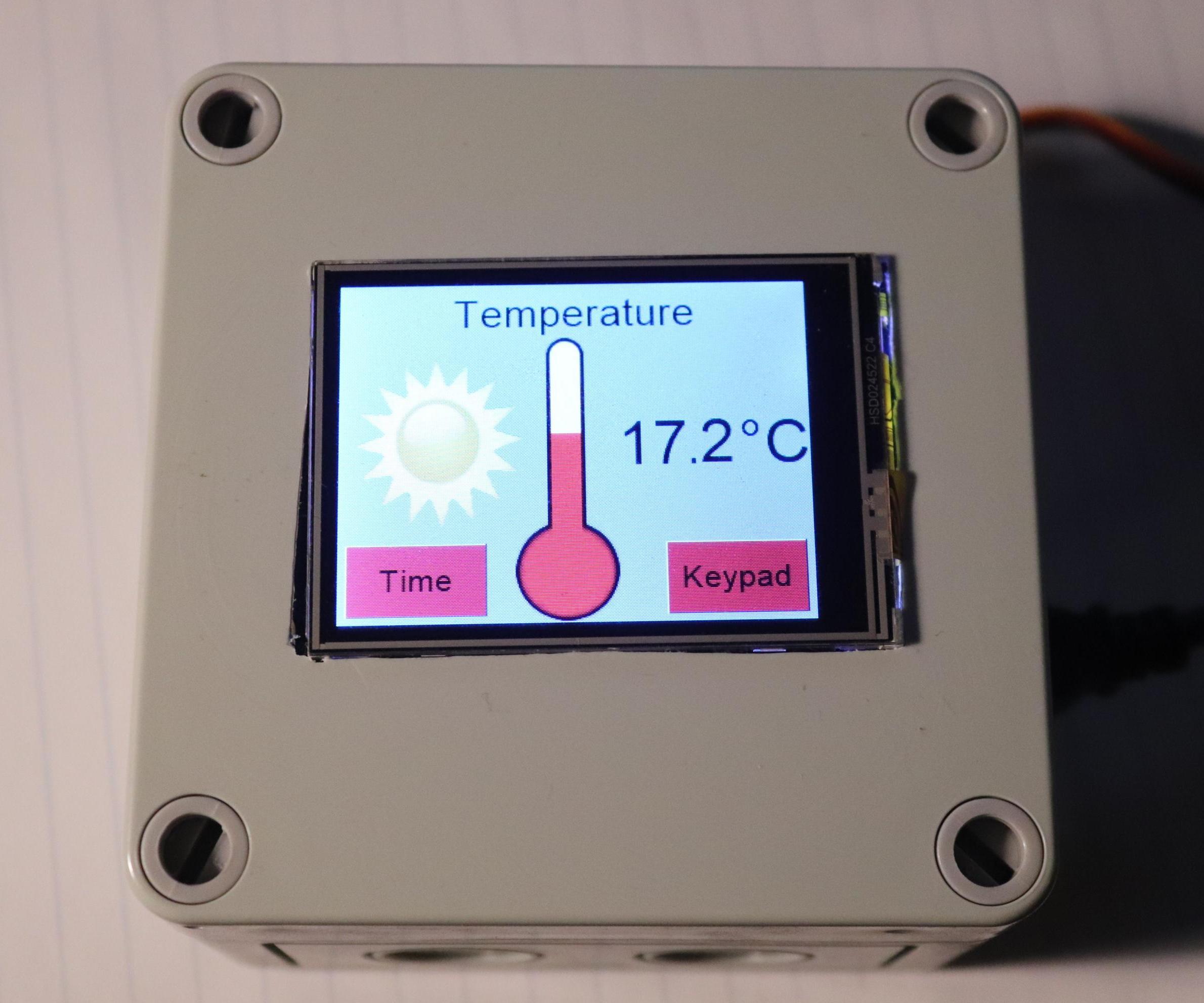 Smart Home Control System With Touch Screen