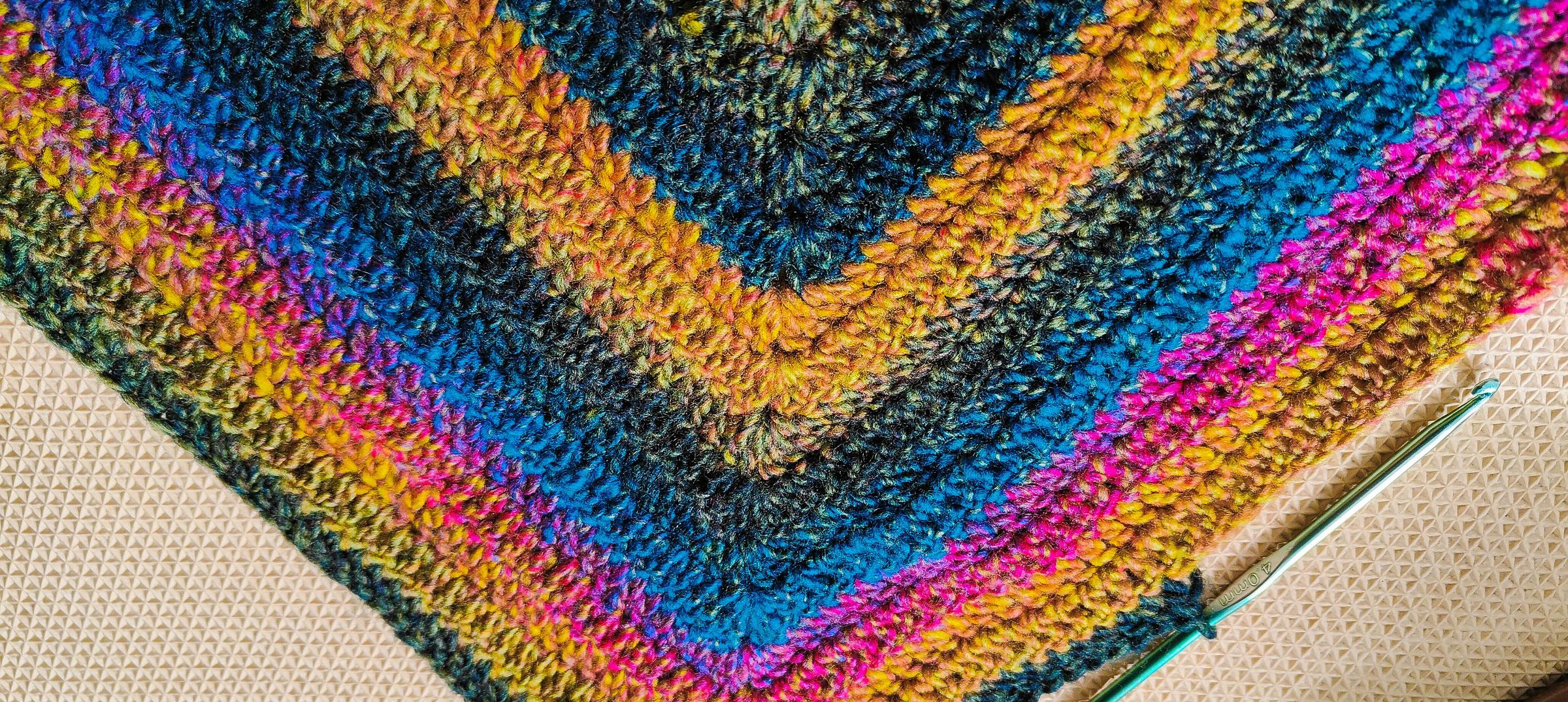 shawl triangle crochet