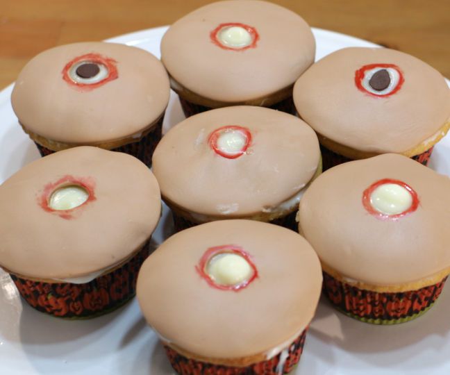 Pimple and Blackhead Popping Cupcakes