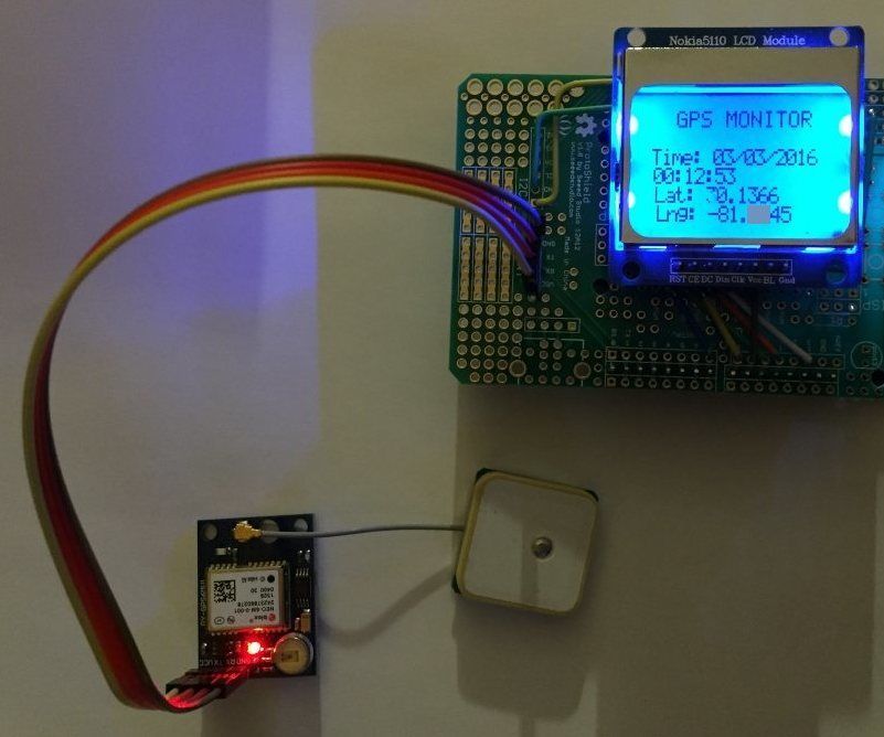 Netduino GPS With LCD Display
