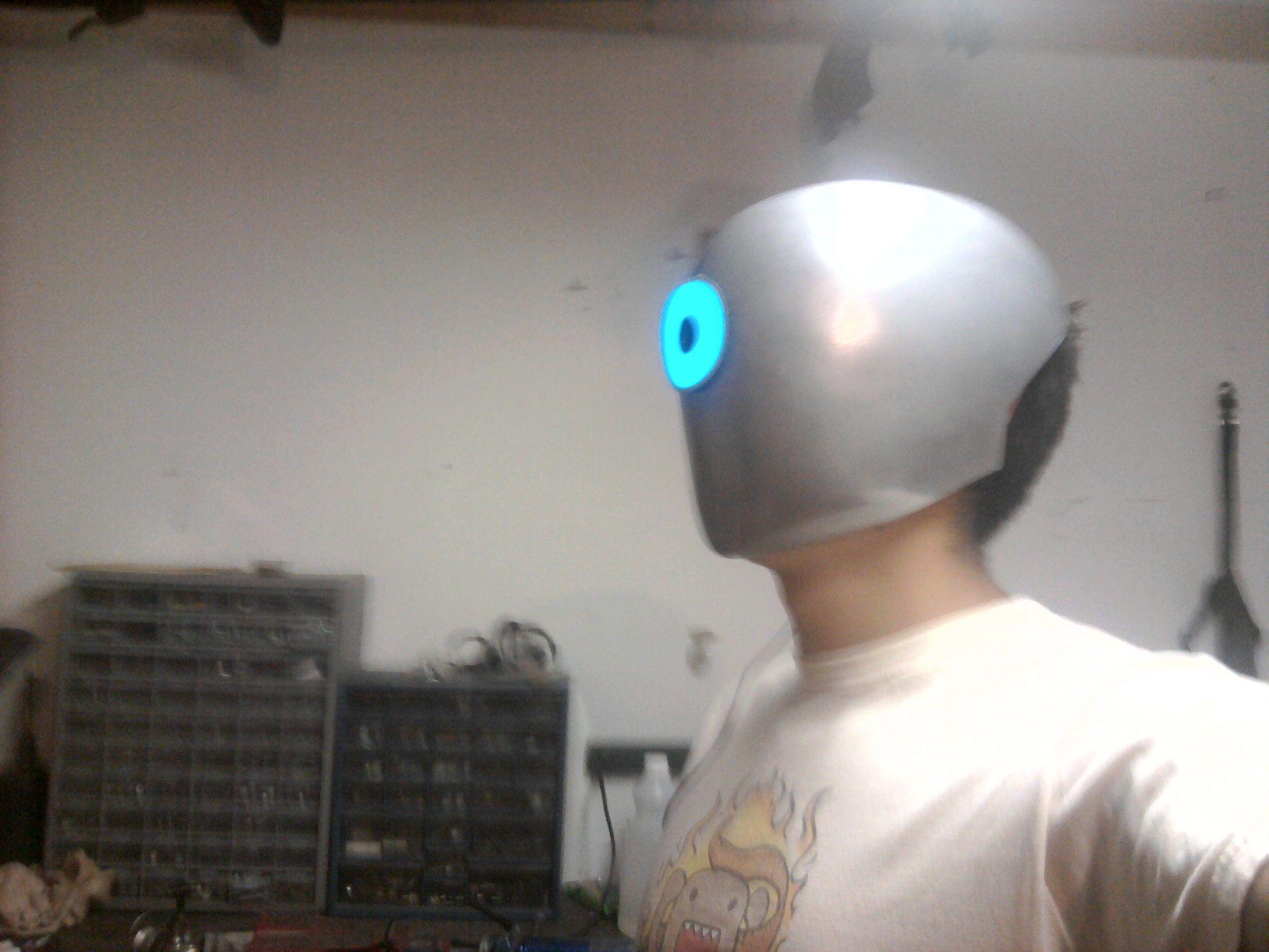 How to Make a Tron/Rave Helmet!