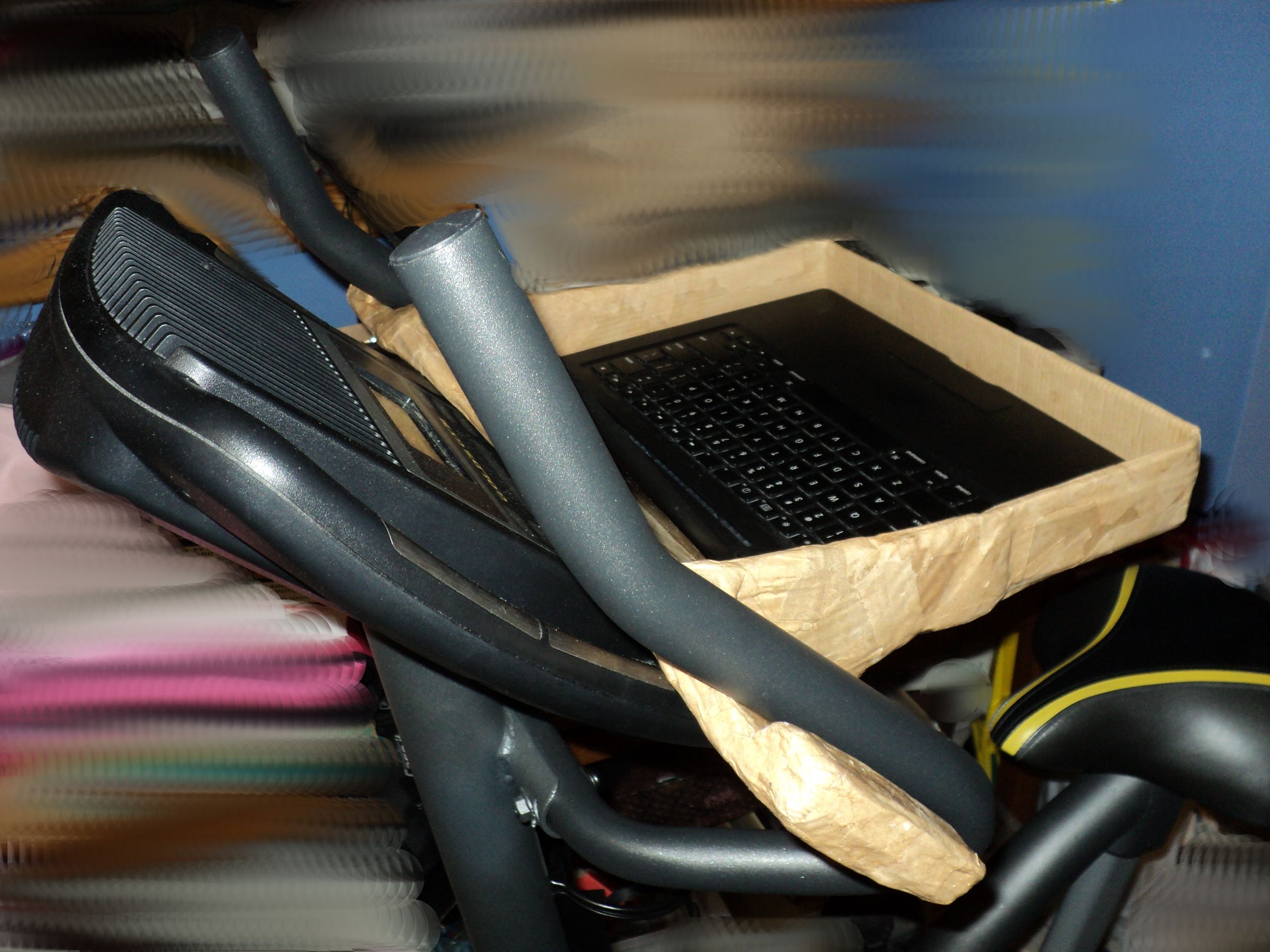 Cardboard Exercise Bike Laptop Stand 8 Steps (with Pictures