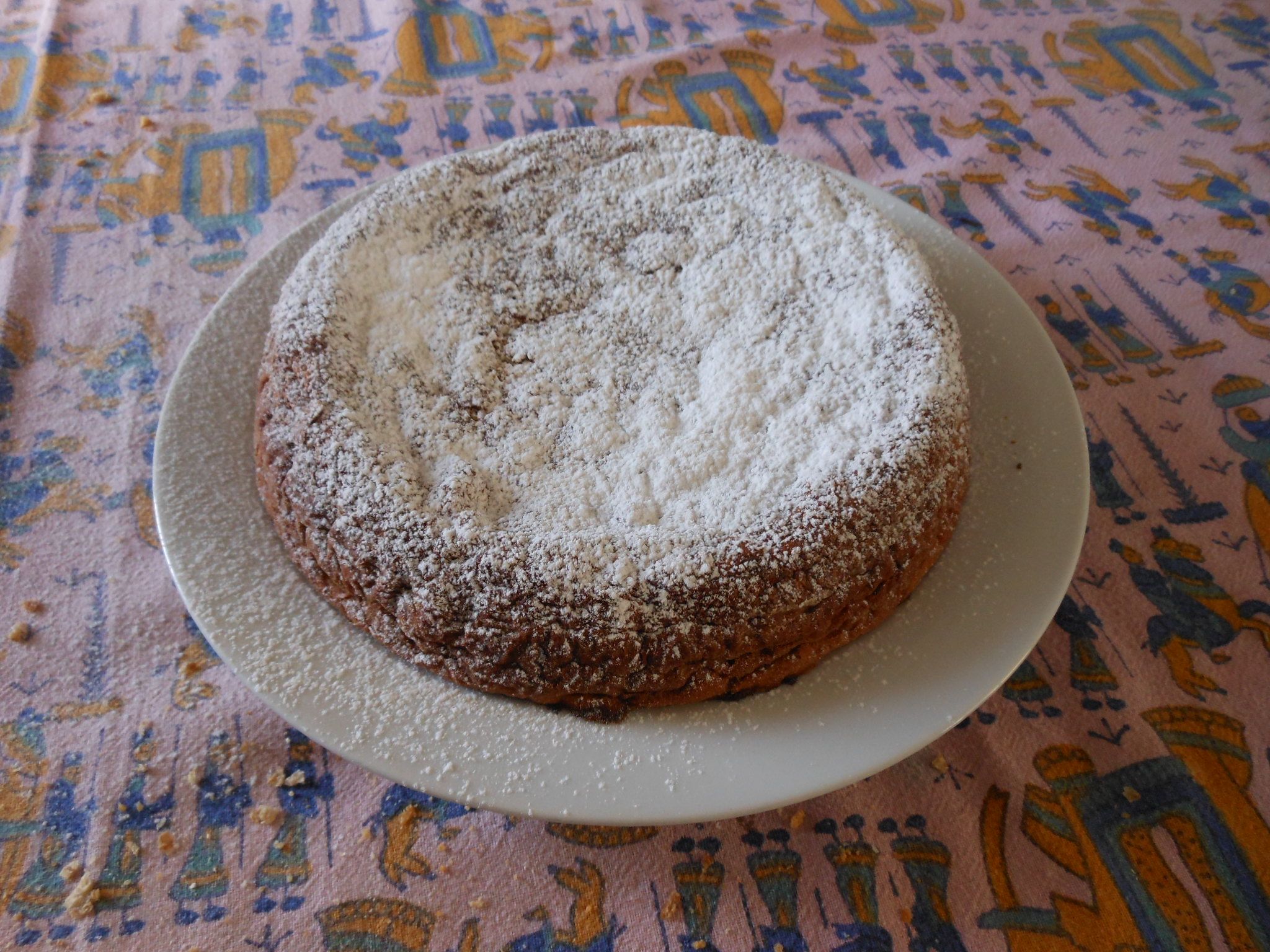 Almonds and Bananas Cake