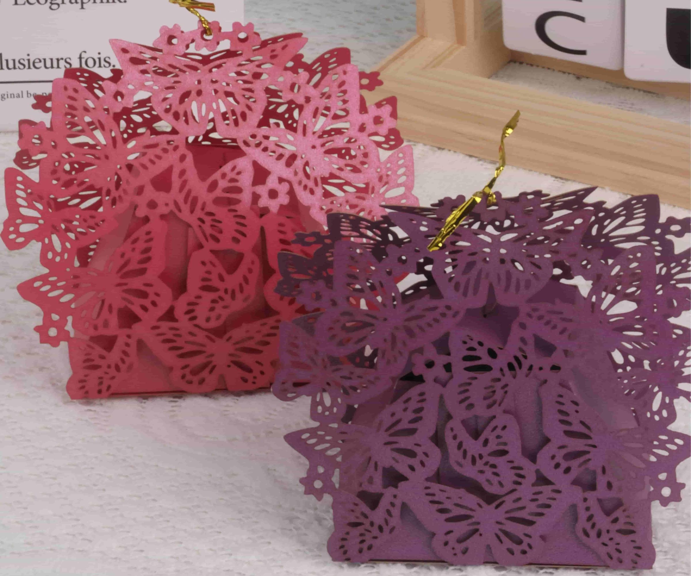 How to Make Butterfly Candy Boxes