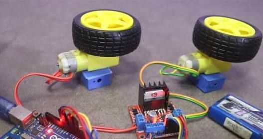 Running DC Motor With Arduino Using L298N Motor Driver : 5 Steps ...