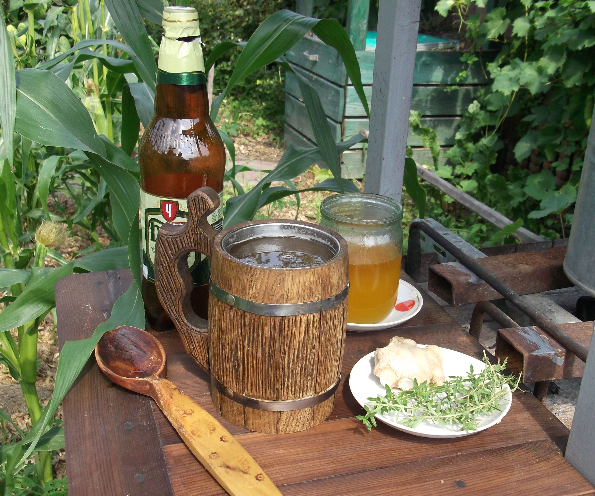 Hot Beer With Honey and Ginger to Remedy Your Flu or Cold