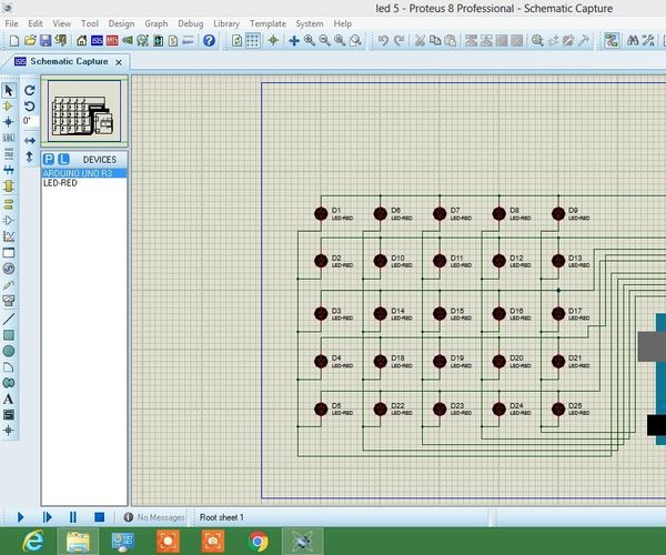 LED Scrolling Display Without an IC
