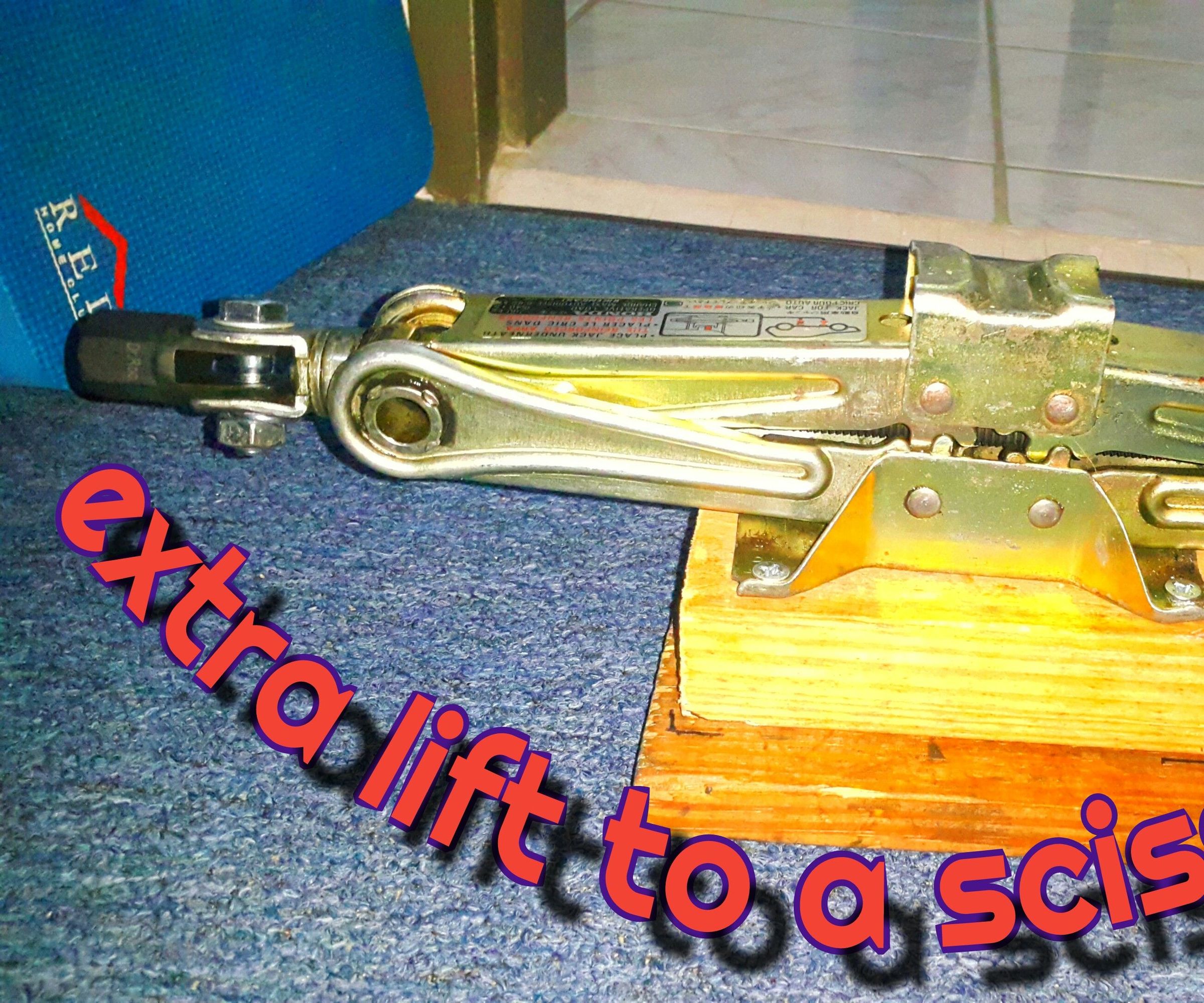 Extra Lift for My Car Jack.