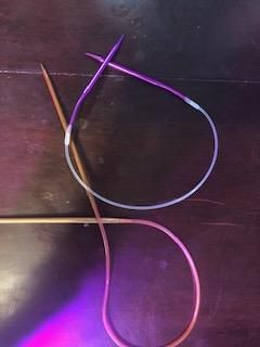 Beginner Socks on 2 Circular Needles