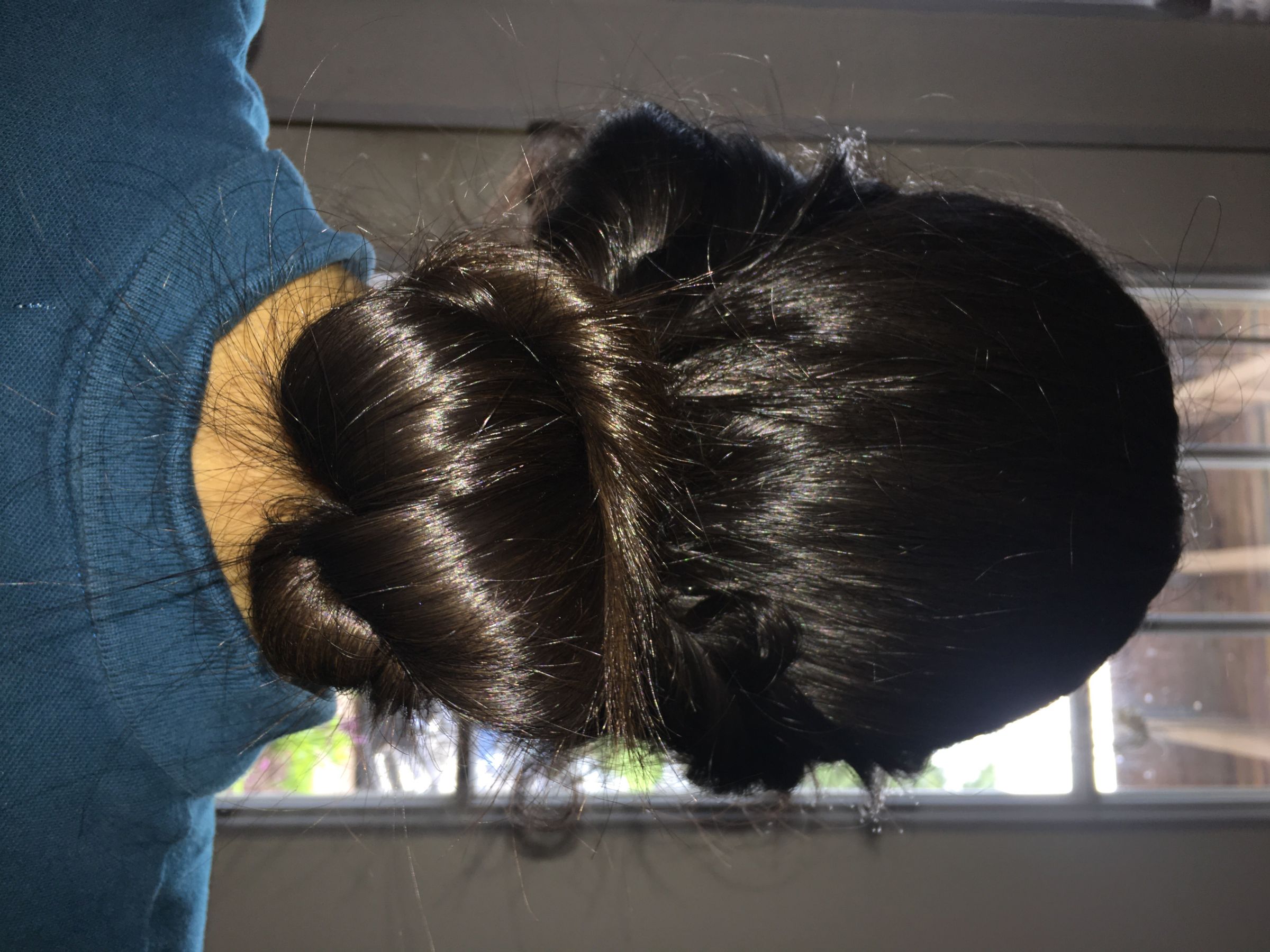 How to Do a Low Bun Hairsyle 10 Steps Instructables