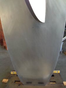 Preparing to Weld the Base Plate