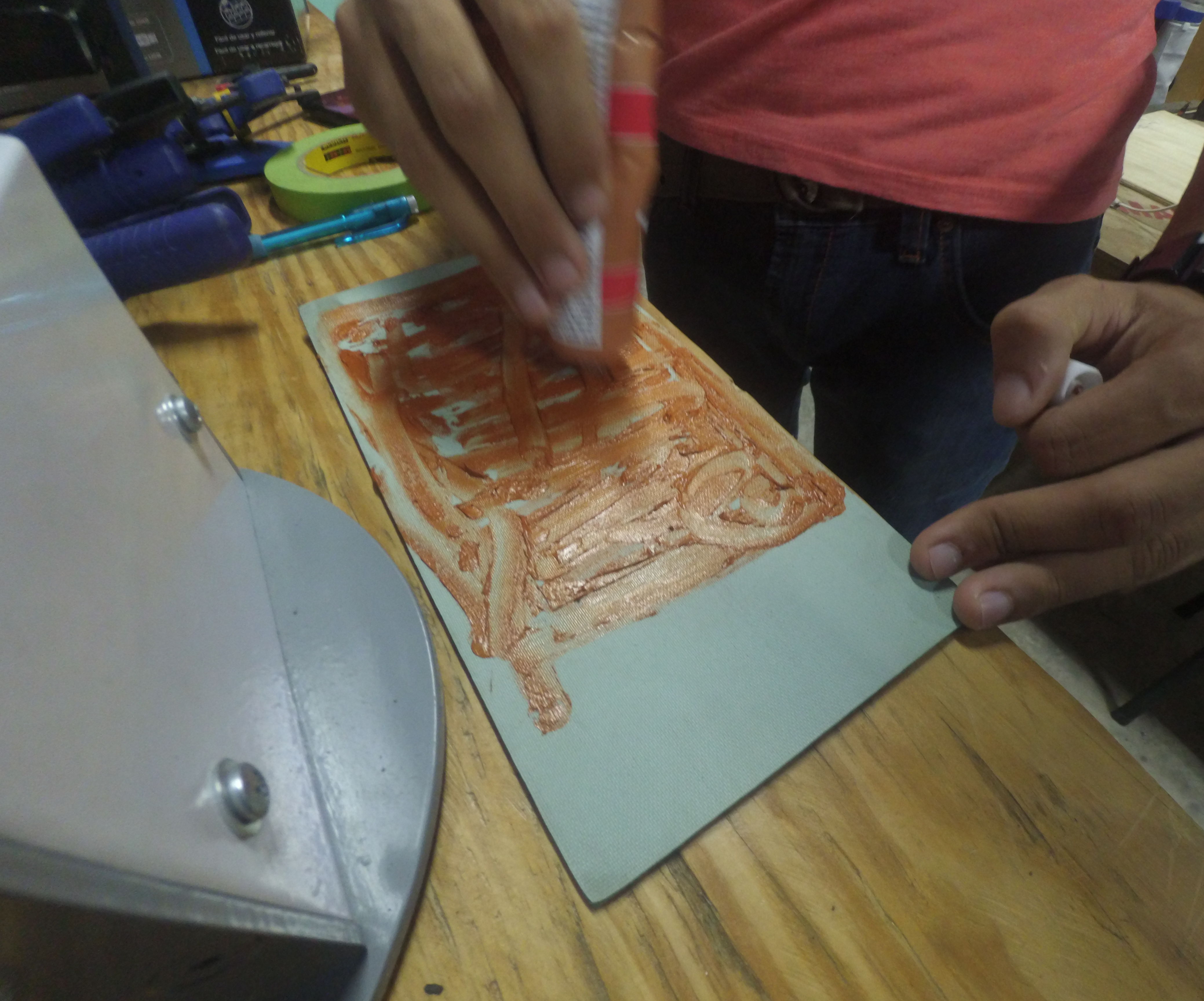 How to Stick the Green Pad in the Heater Band