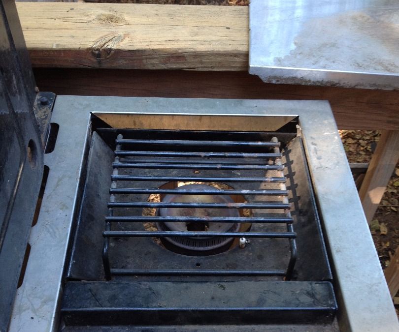 New Job for a Portable Grill