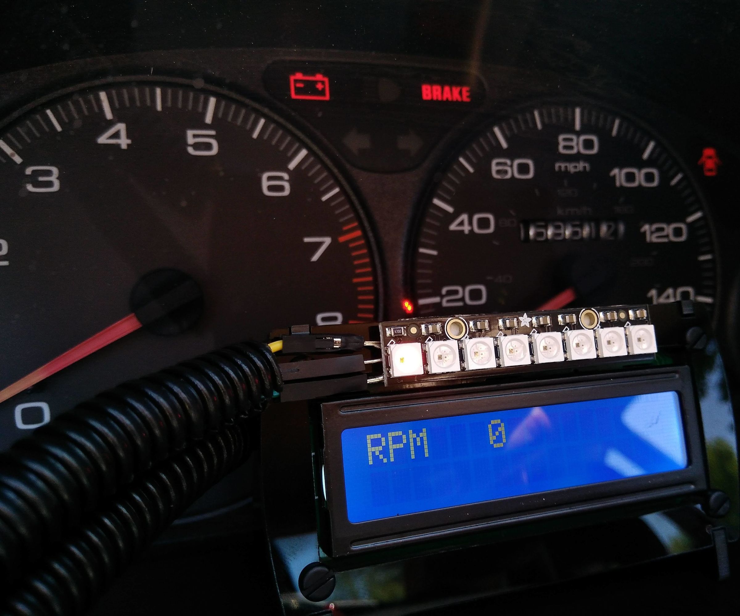 Use Arduino to Display Engine RPM