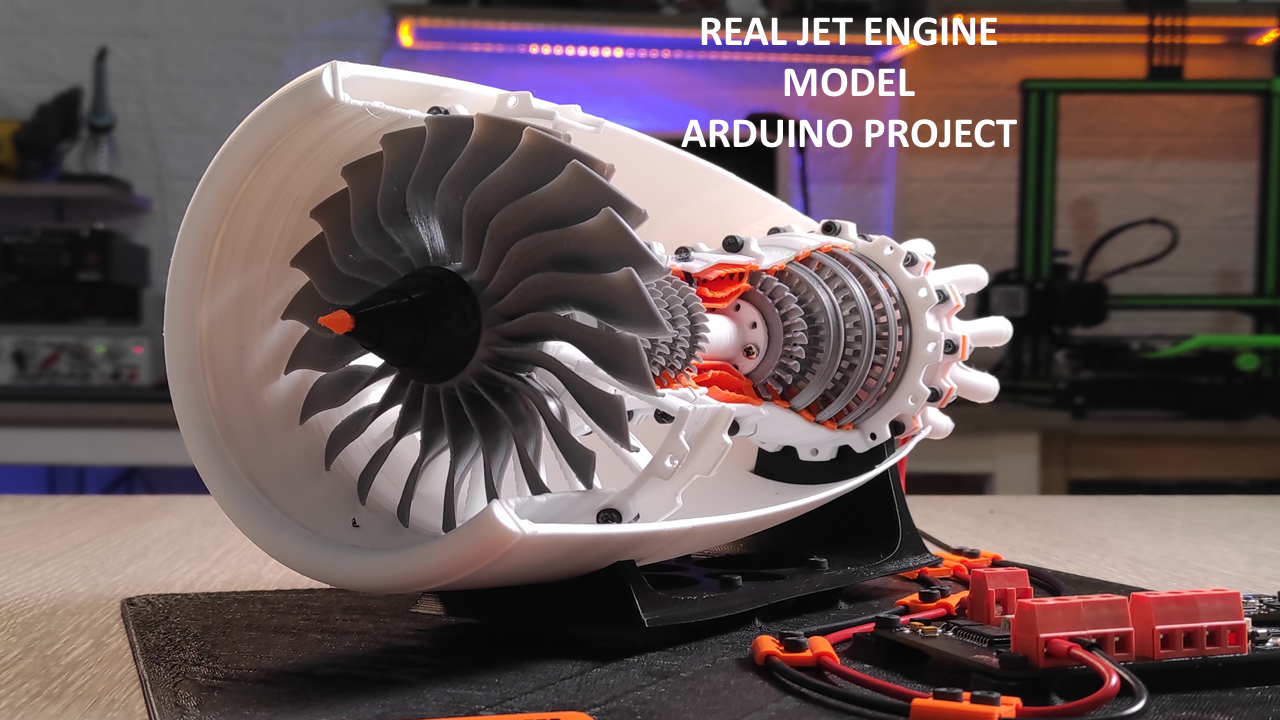 Do Jet Engine Yourself (spinning Version)