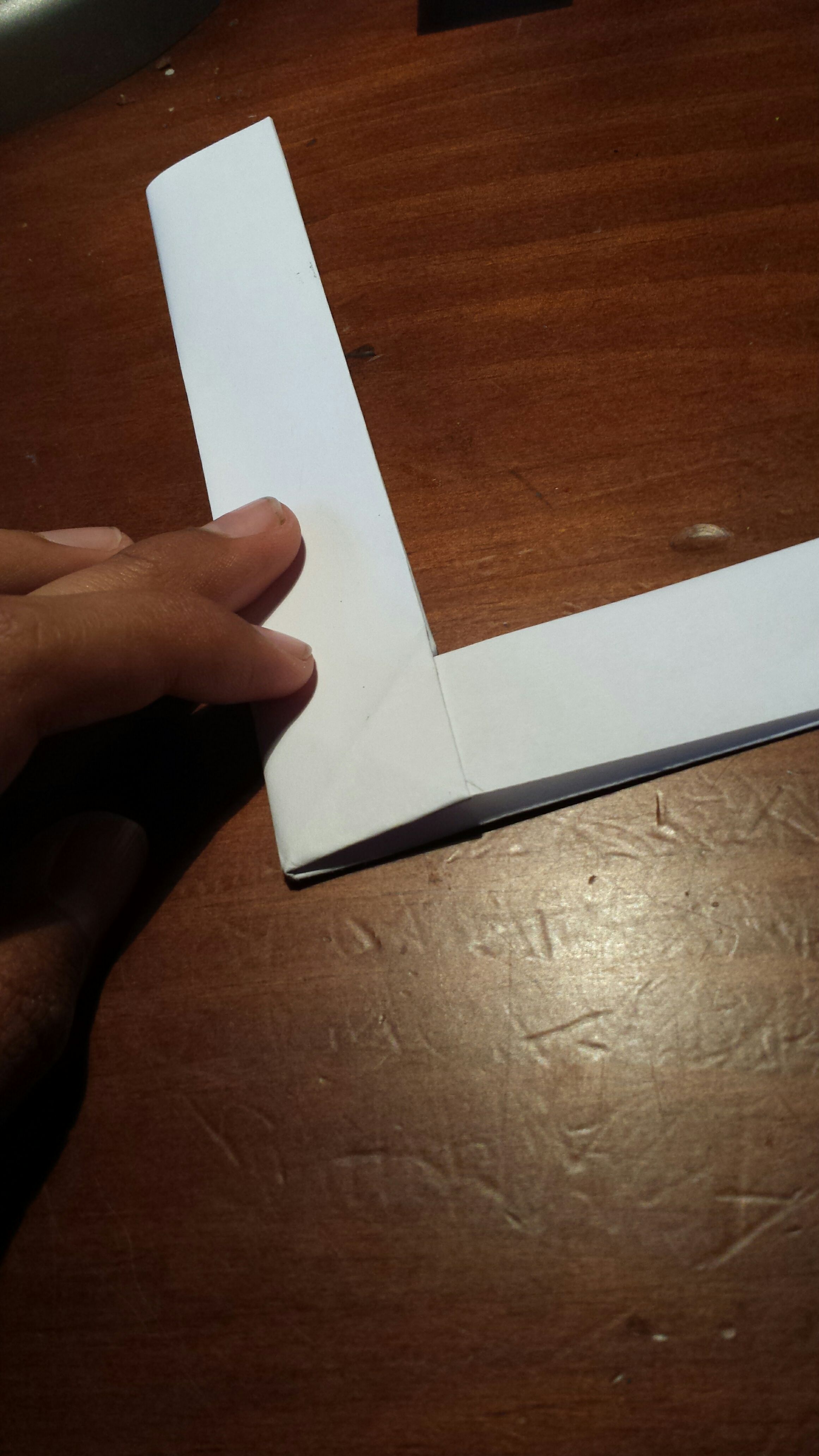 Working Paper Boomerang Without Tape! 5 Steps Instructables