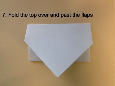 Fold the Top Over Past the Flaps