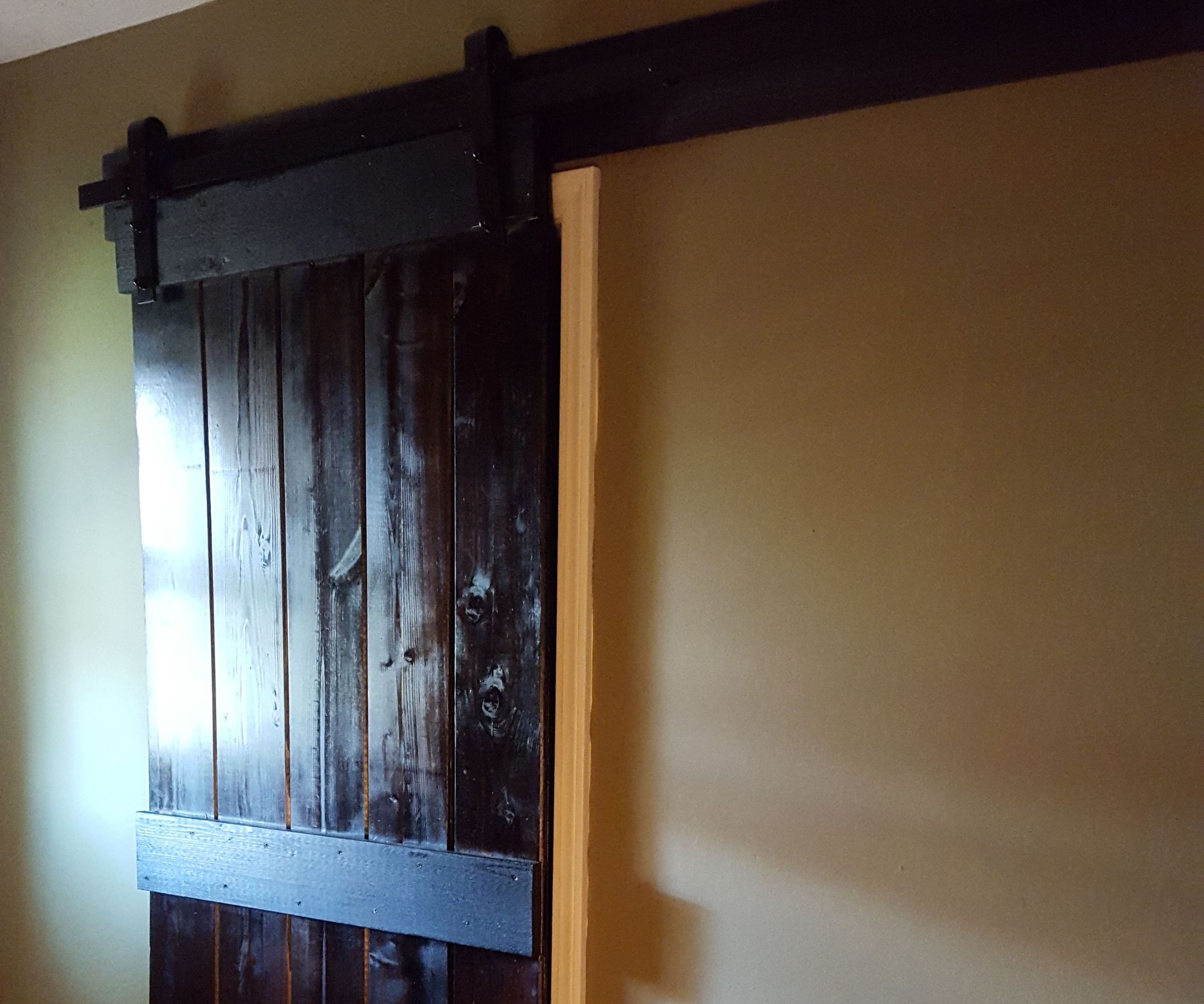 Barn Door for our Master Bath