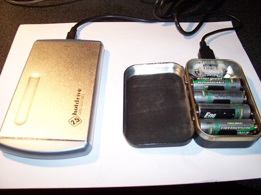 Build a 4 x AA USB Altoids Battery