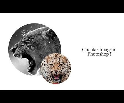 How to Crop Images in Circular Shape With Photoshop