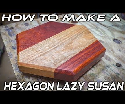 Hexagonal Shaped Lazy Susan/ Turntable