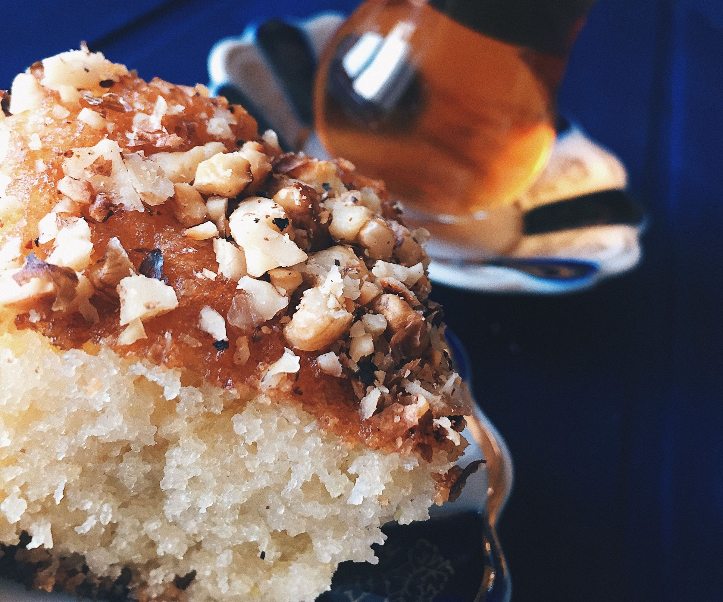 Arabian Delight Basbusa (semolina Cake)