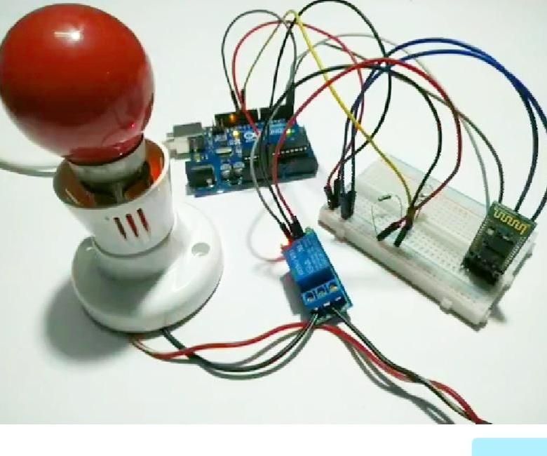 HOME AUTOMATION ARDUINO AND BLUETOOTH
