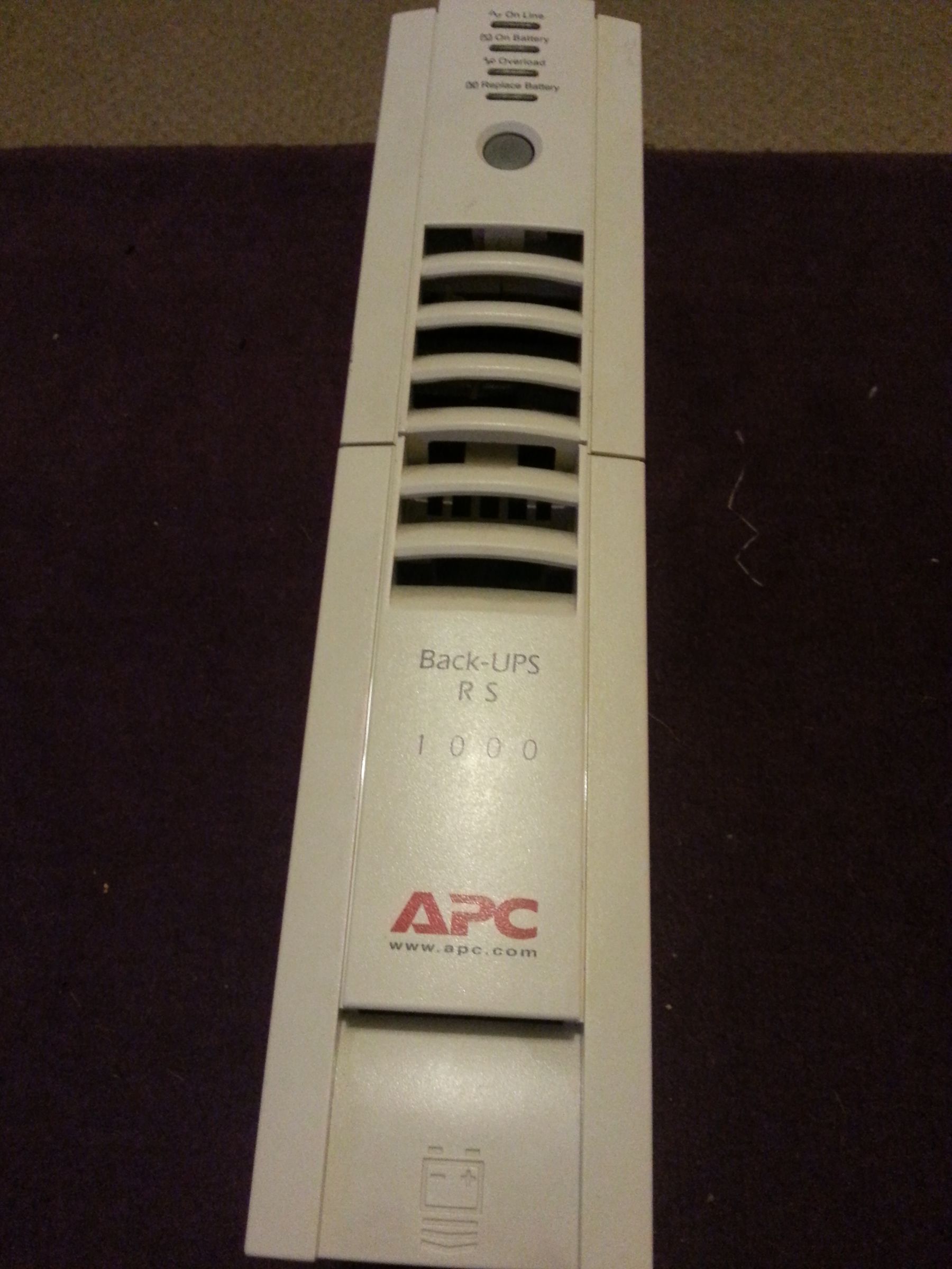 APC UPS RS 1000 USB Conversion