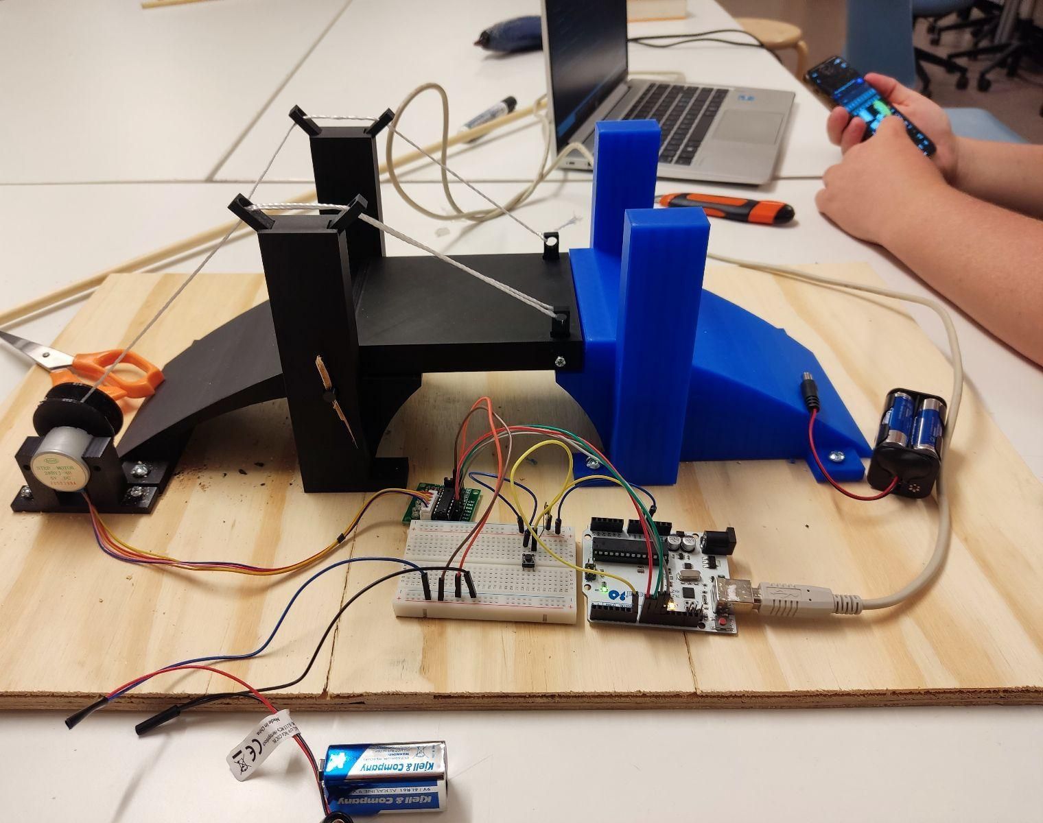 A 3d Printed Bridge With Arduino