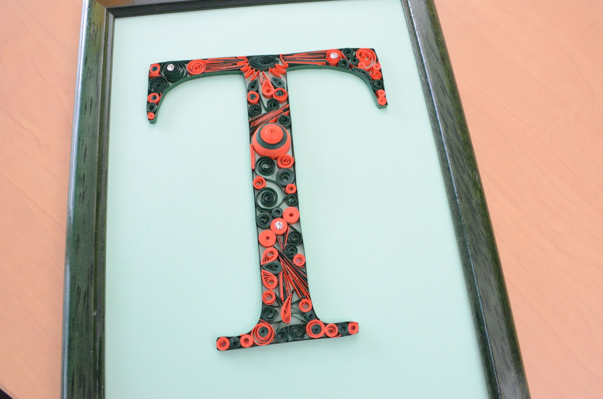Paper Quilling Letter T Instructables