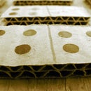 How to make cardboard Dominos