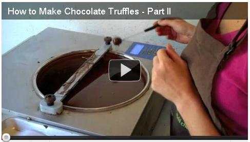 How to Make Chocolate Truffles:  Part II