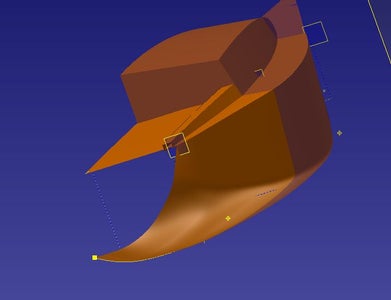 Sketch Sections for the Cockpit Coaming