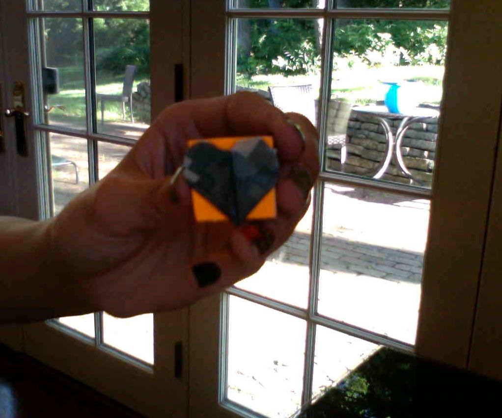 Duct Tape magnet heart