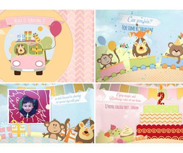 Children Birthday Party Video Invitation