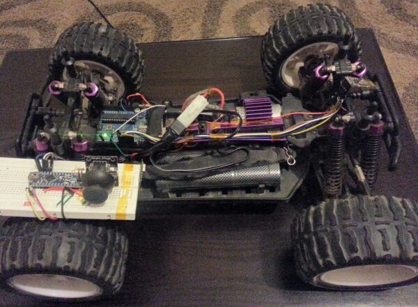 RF Control System For R/C Vehicle Based On Arduino And nRF24L01
