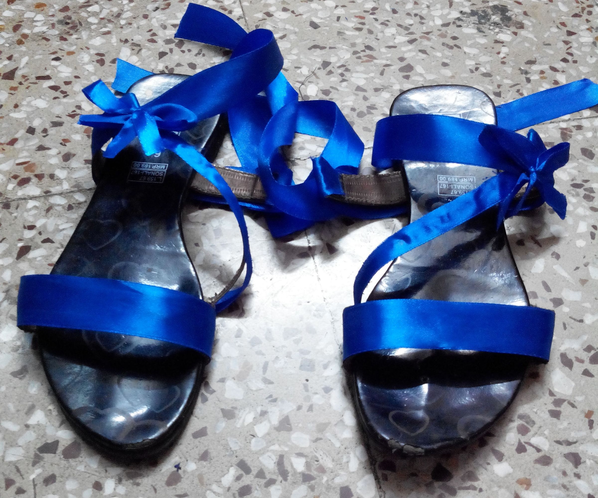 How to Refashion an Old Sandal